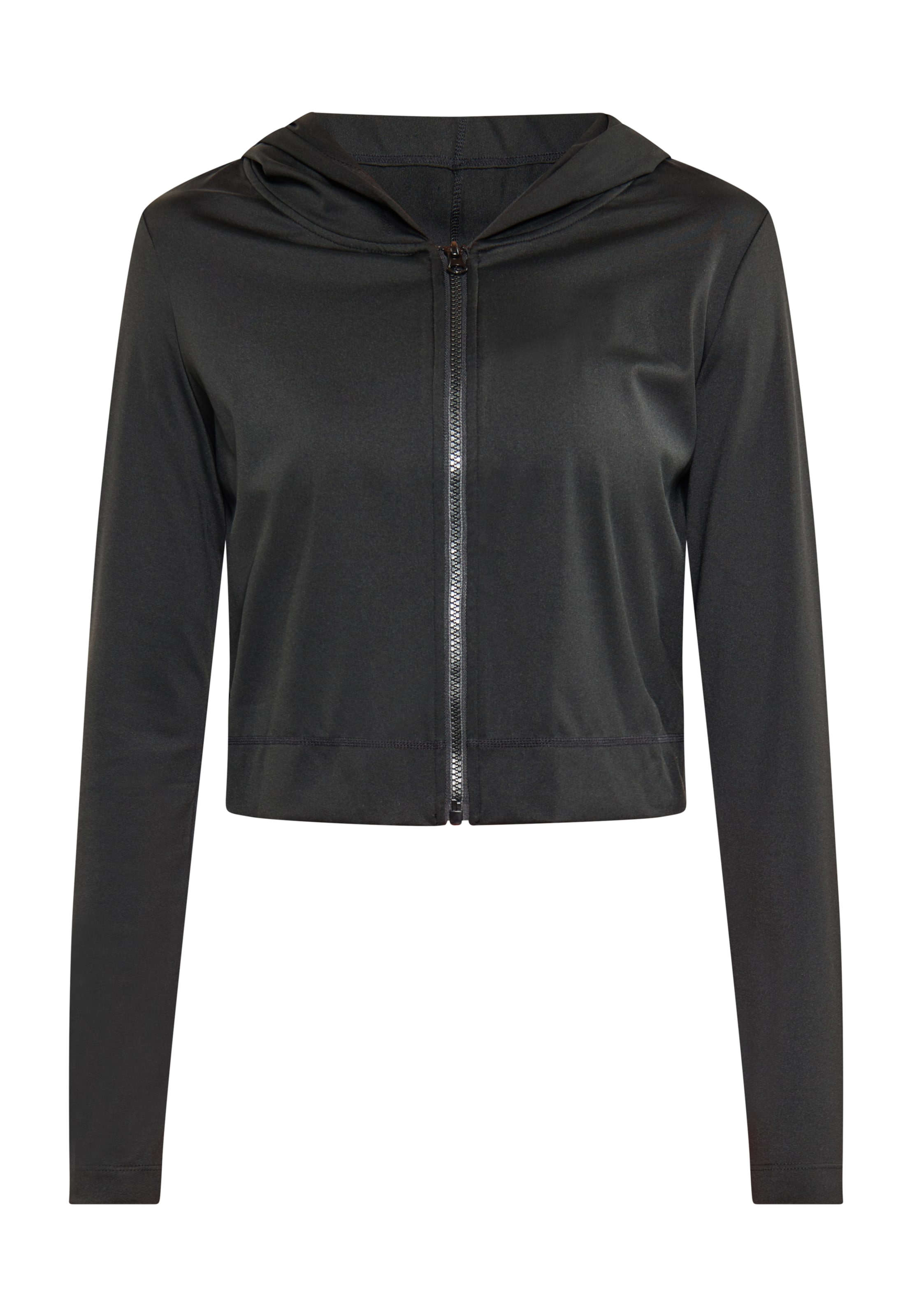 TUFFSKULL Gebreid vest in Zwart: voorkant