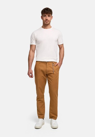 INDICODE JEANS Regular Chino 'Melio' in Bruin