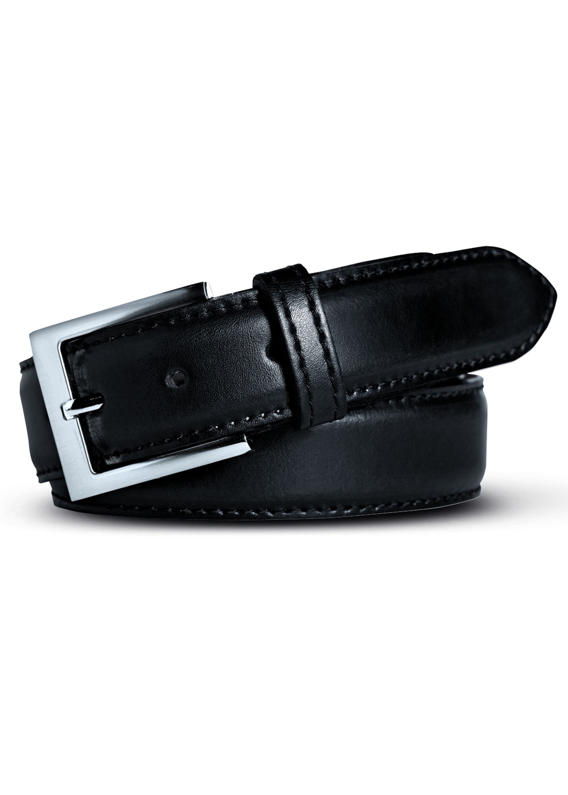 Ceinture MEYER en noir : devant