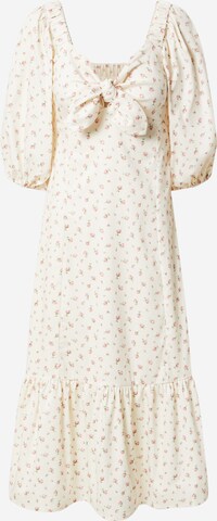 Notes du Nord Dress 'Dash' in White: front