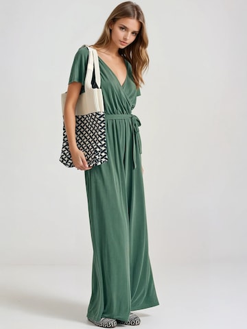 Funky Buddha Jumpsuit in Groen