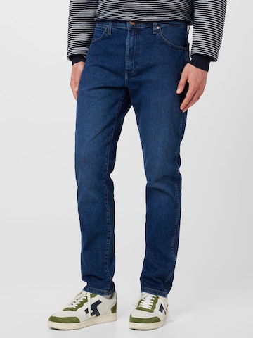 WRANGLER Slimfit Jeans 'LARSTON' i blå: forside