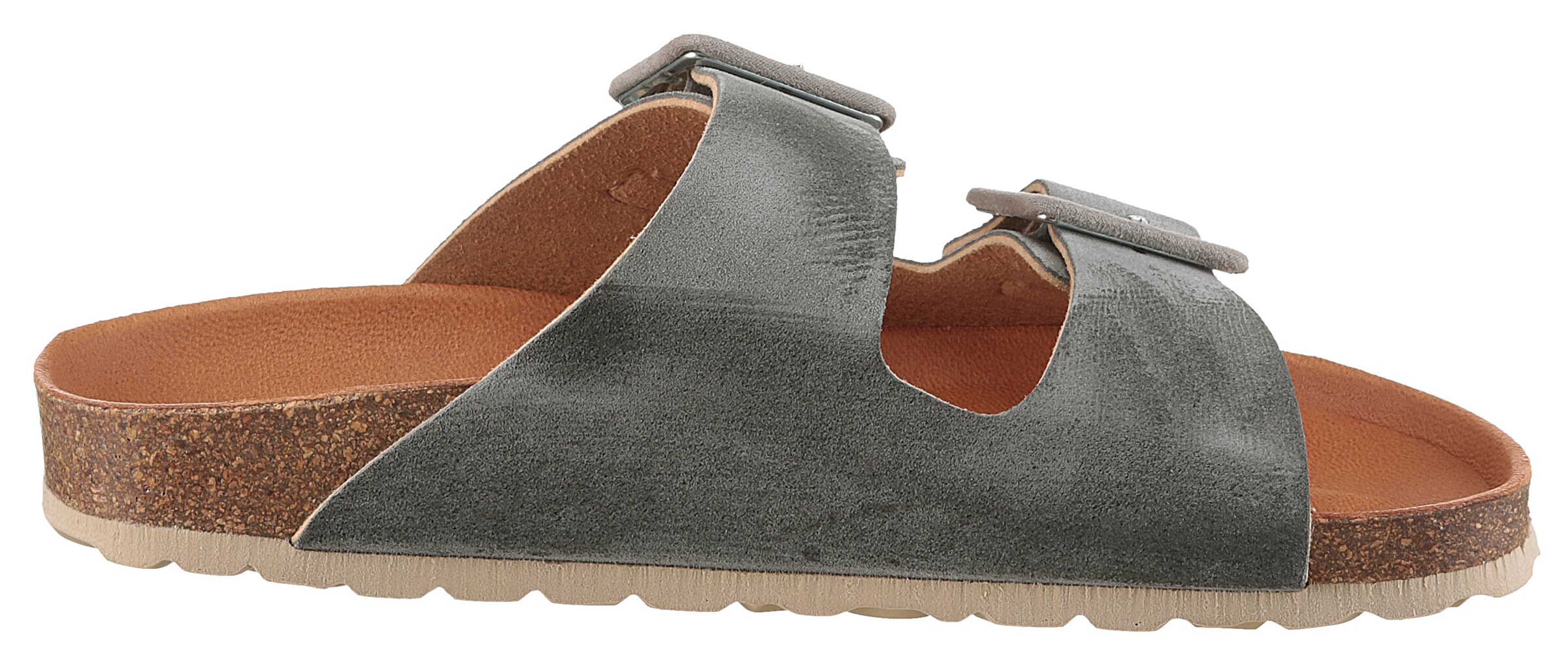 VERBENAS Mules in Grey