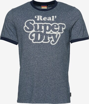 Superdry Shirt in Blauw: voorkant