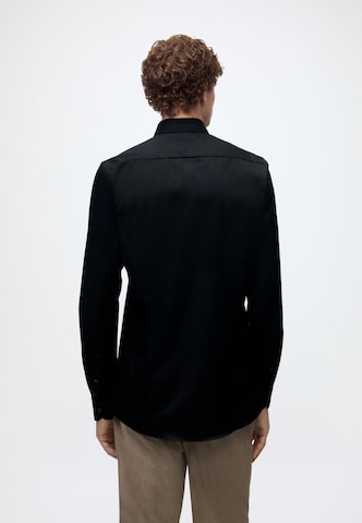 OLYMP Slim fit Πουκάμισο για το γραφείο 'Level 5' σε μαύρο
