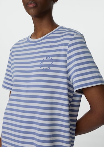 comma casual identity Jurk in Blauw