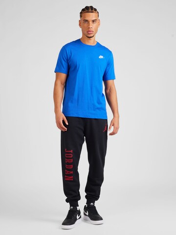 Nike Sportswear Rovný strih Tričko 'Club' - Modrá