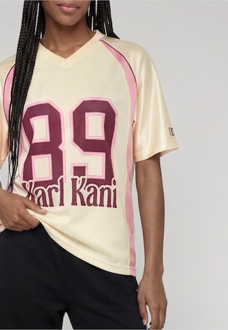 Karl Kani - Camisa 'OG 89 Round Serif' em branco