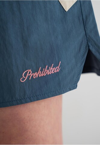 regular Pantaloni di Prohibited in blu