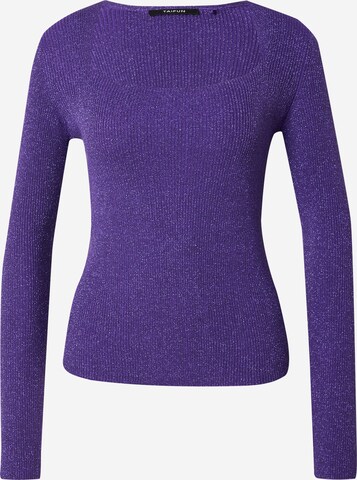 TAIFUN Sweater in Purple: front