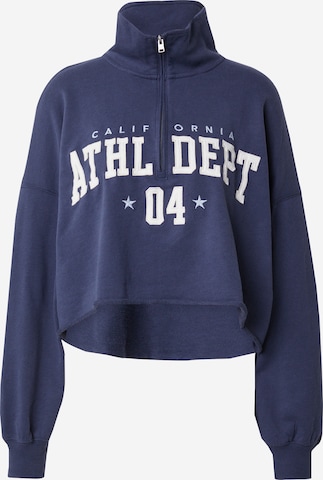 Sweat-shirt HOLLISTER en bleu : devant