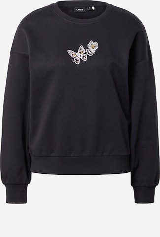 LMTD Sweatshirt 'NUTTER' in Black: front