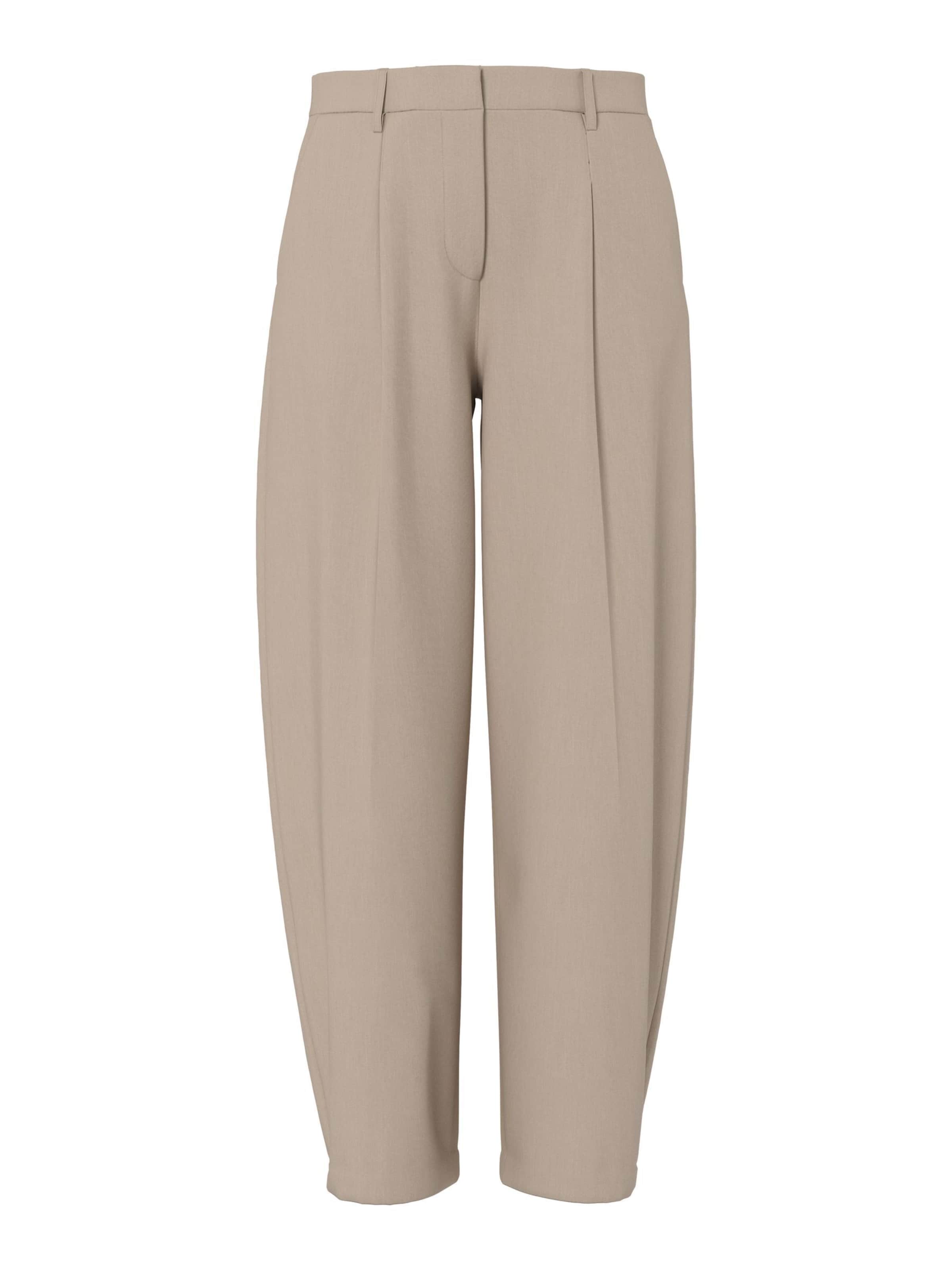 Pantaloni 'PCBosella' di PIECES in grigio: frontale