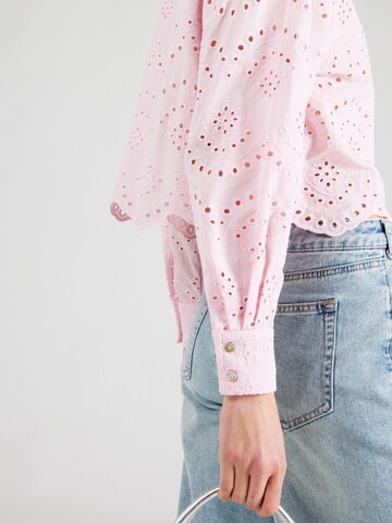 ONLY Blus 'ONLVALAIS' i rosa