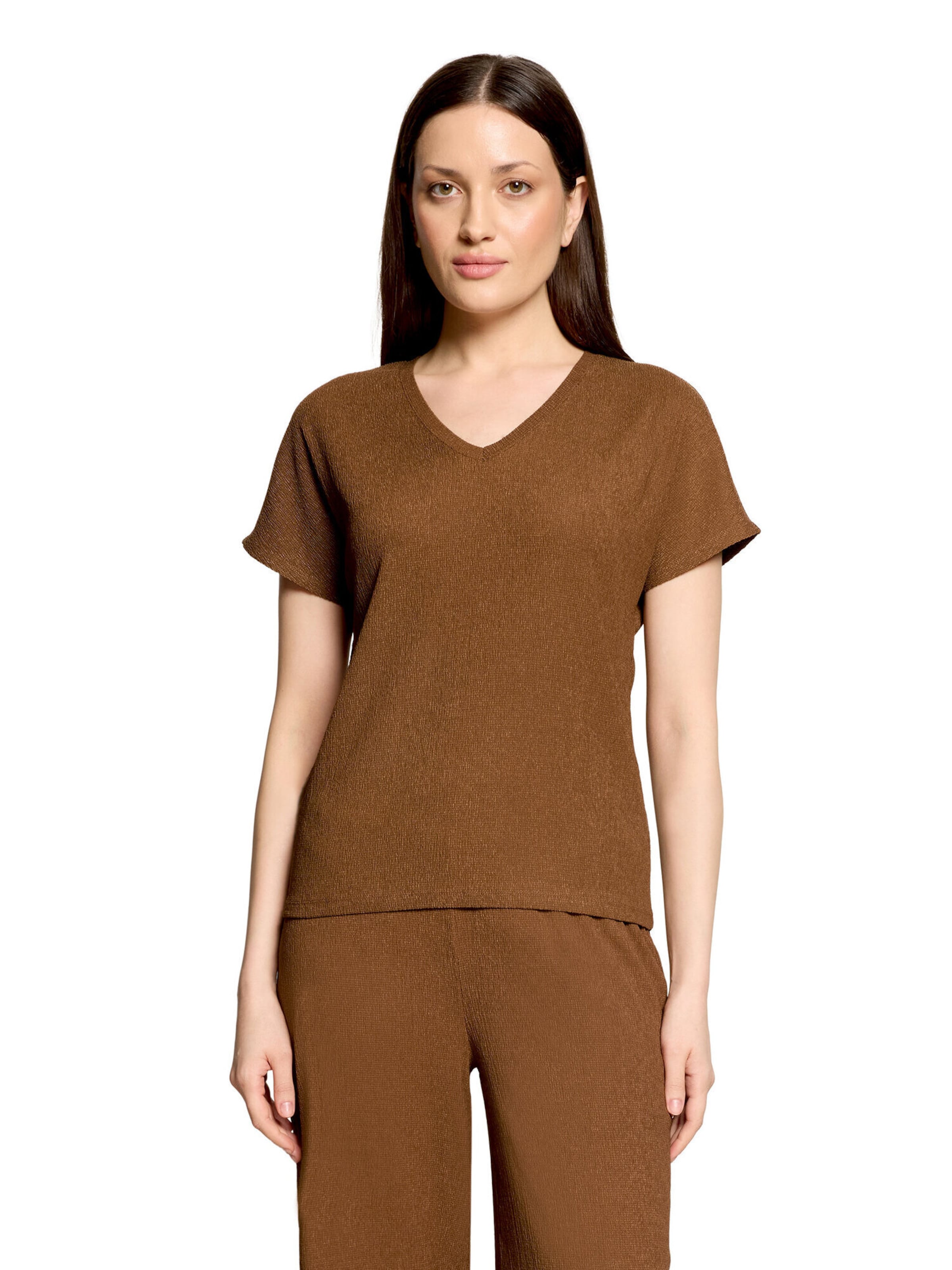 Betty Barclay Shirt in Brown: front
