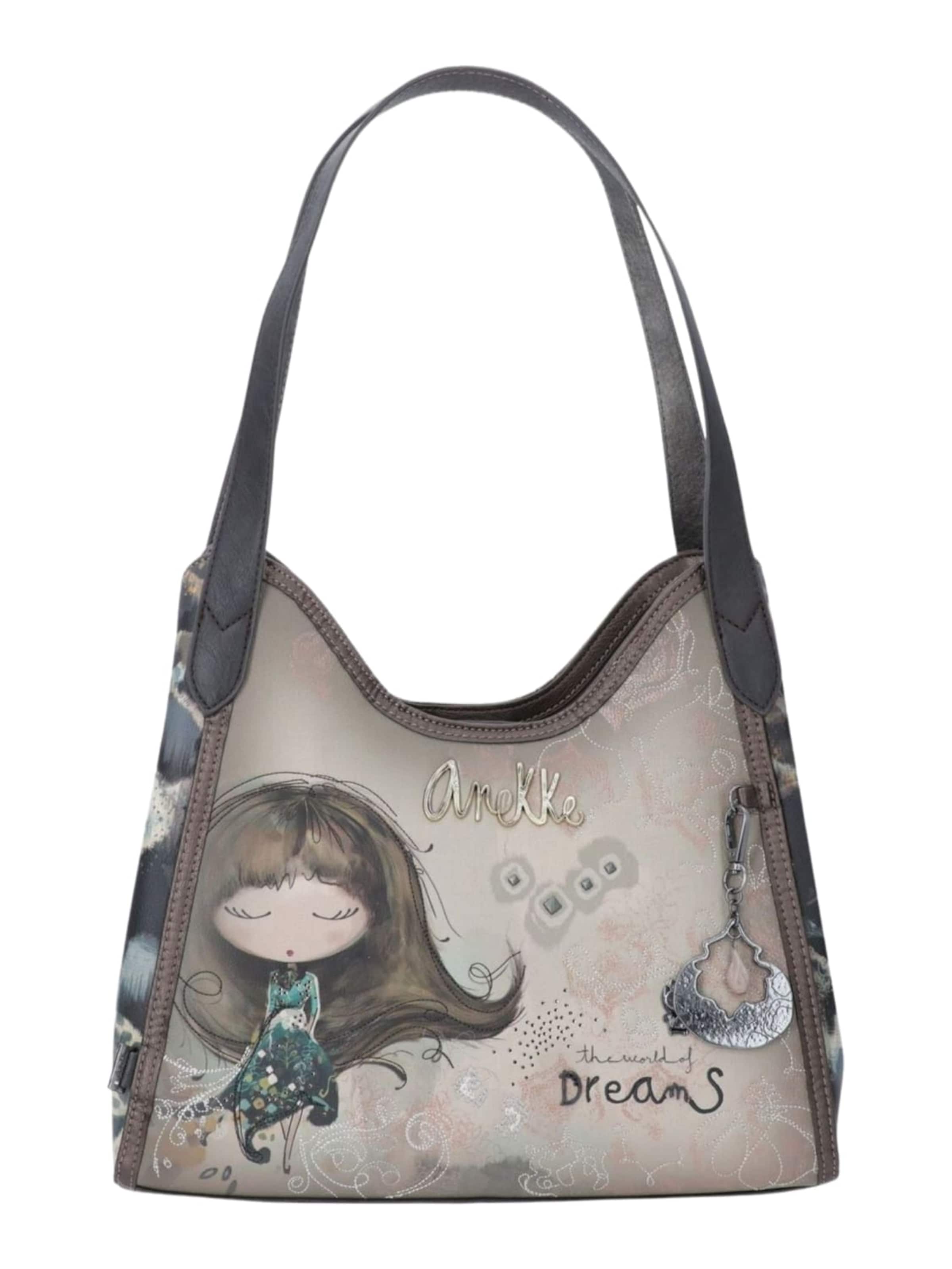 Anekke Handbag 'Real' in Beige: front