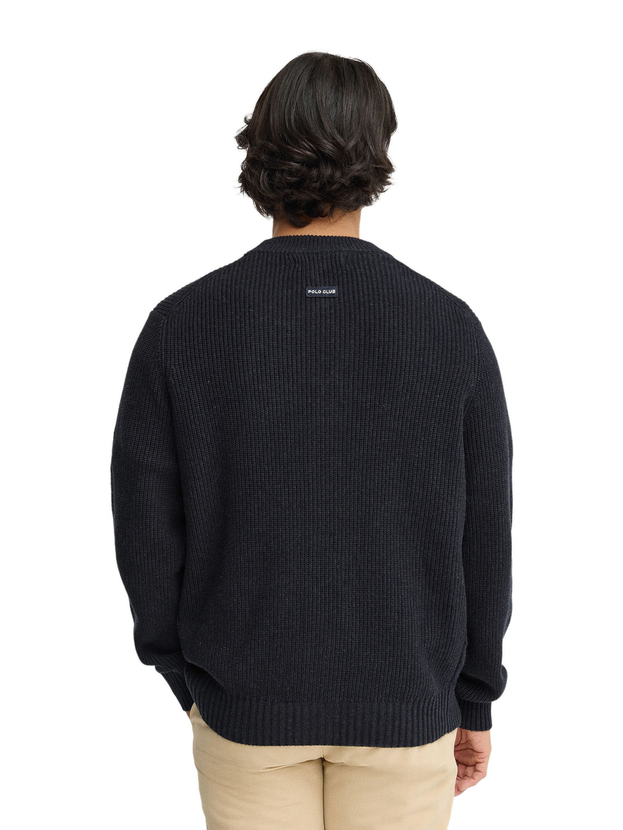 Polo Club Pullover in Blau