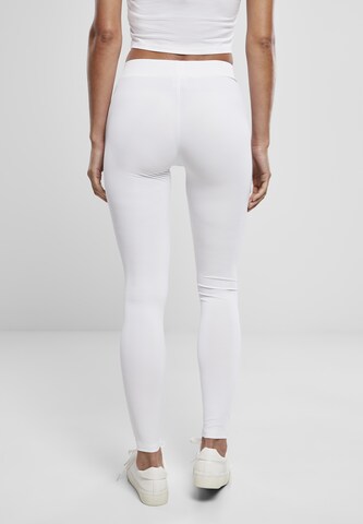 Urban Classics Skinny Leggings in Wit