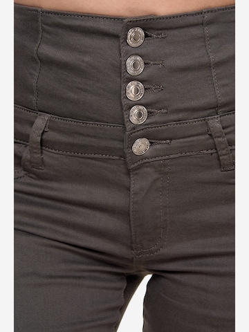 Elara Skinny Jeans in Grey