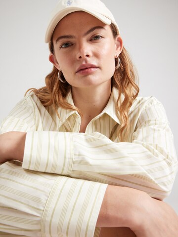 Samsøe Samsøe Bluse 'Salovar' in Beige