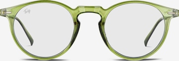 TWIG Concept Milano Okulary 'Watson BlueLight' w kolorze zielony: przód
