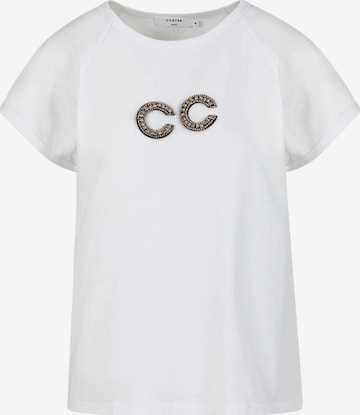 Coster Copenhagen Top ' Bead ' in White: front
