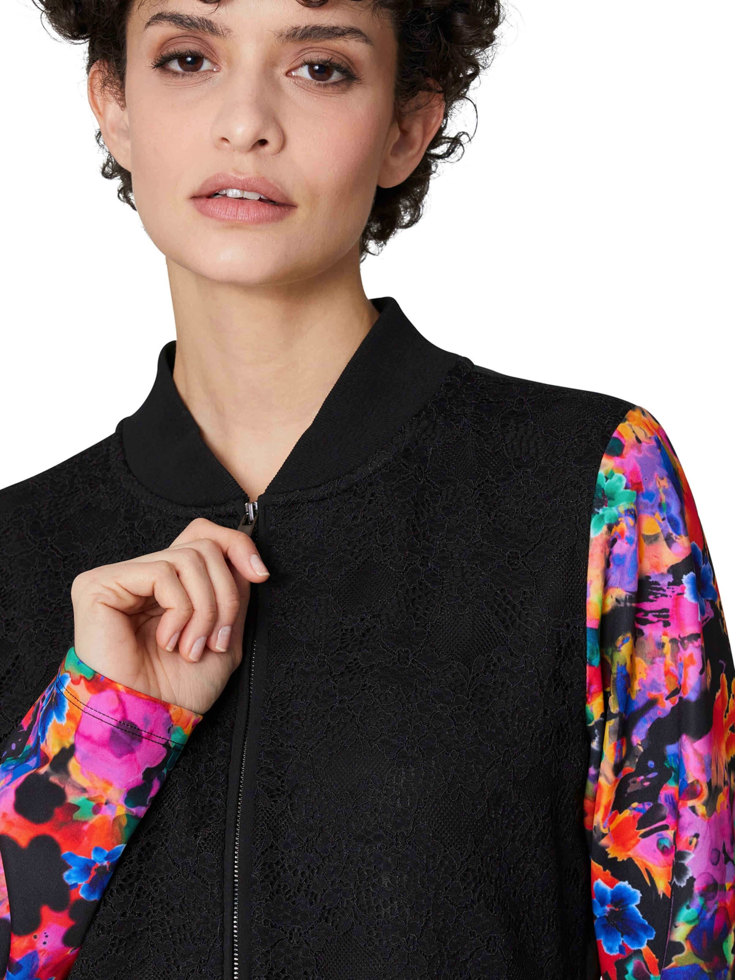 Veste mi-saison MADELEINE en noir