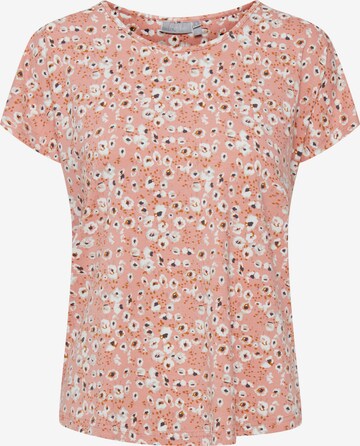 T-shirt Fransa en rose : devant