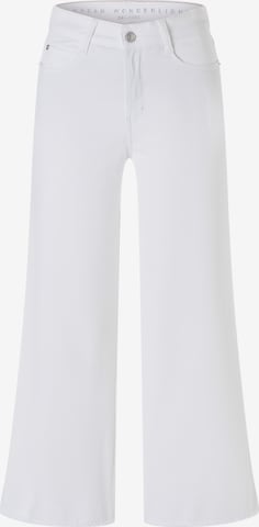 Loosefit Jean MAC en blanc : devant