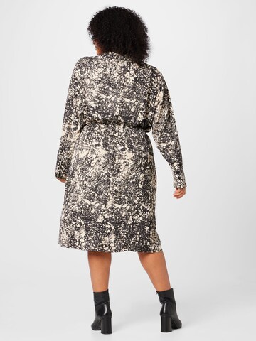 Calvin Klein Curve Skjortklänning i beige