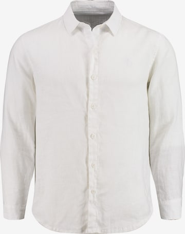 Key Largo Regularny krój Koszula 'LUIS' w kolorze biały: przód