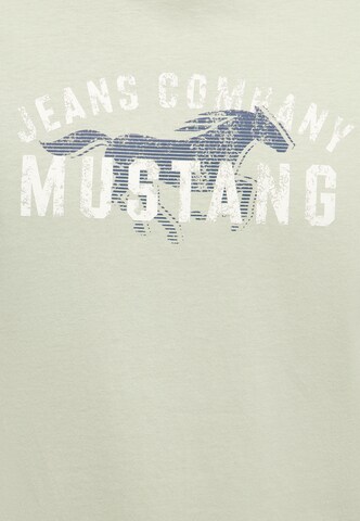 MUSTANG T-Shirt 'Austin' in Grün