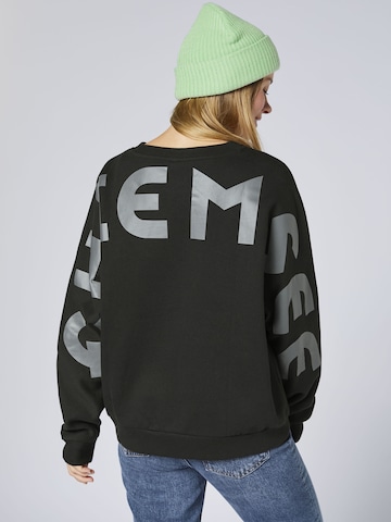 CHIEMSEE Sweatshirt in Schwarz
