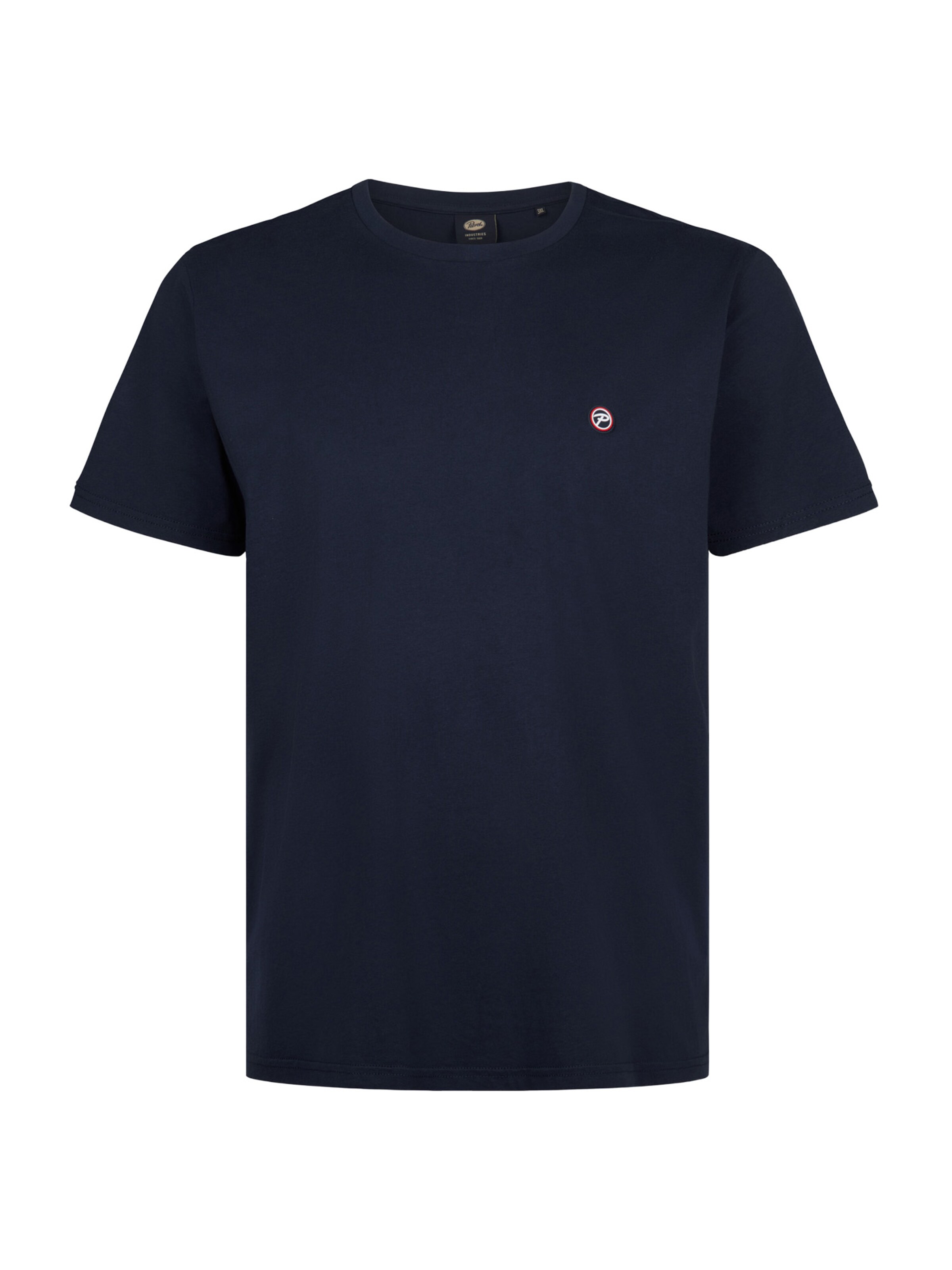 Petrol Industries Majica | modra barva: sprednja stran