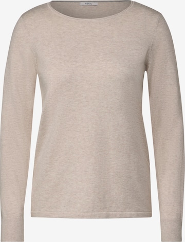 CECIL Sweater in Beige: front