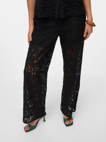 VERO MODA Loosefit Broek 'VMHoney' in Zwart