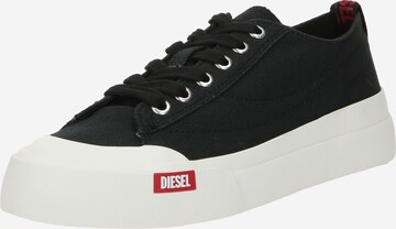 Baskets basses 'ATHOS' DIESEL en noir : devant