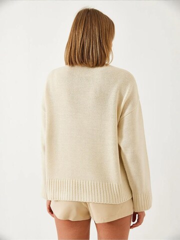 Pull-over 'Pullover' Bianco Lucci en beige