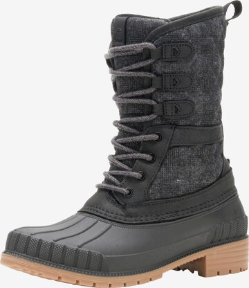 Kamik Snow Boots 'SIENNA' in Black: front