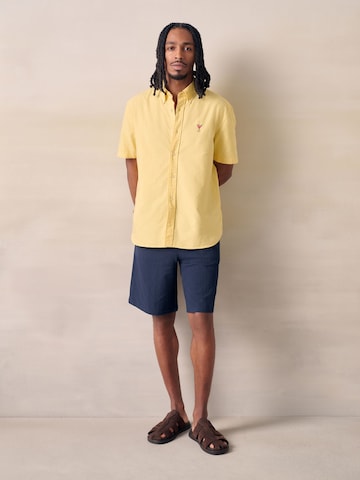 Coupe regular Chemise Next en jaune