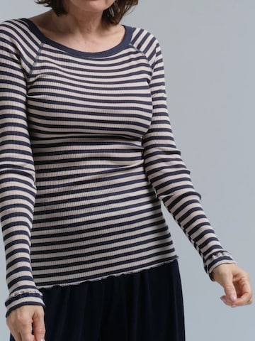 Pull-over 'Silky' Seamless Basic en bleu