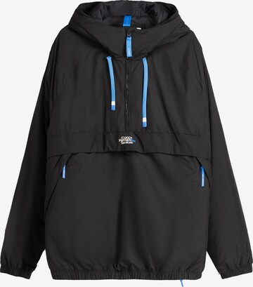 Bershka Jacke in Schwarz: predná strana