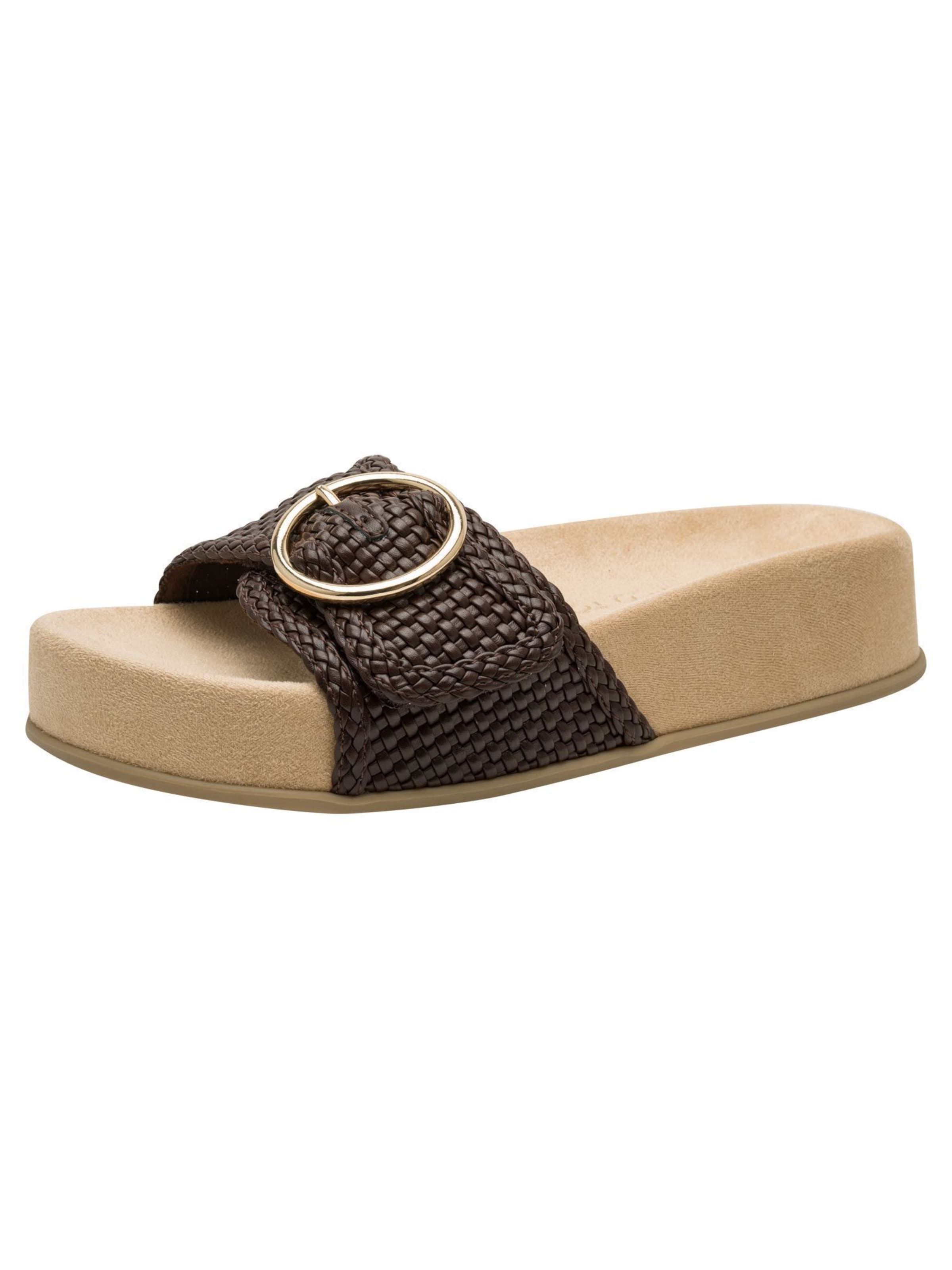 Mule MARCO TOZZI en marron : devant