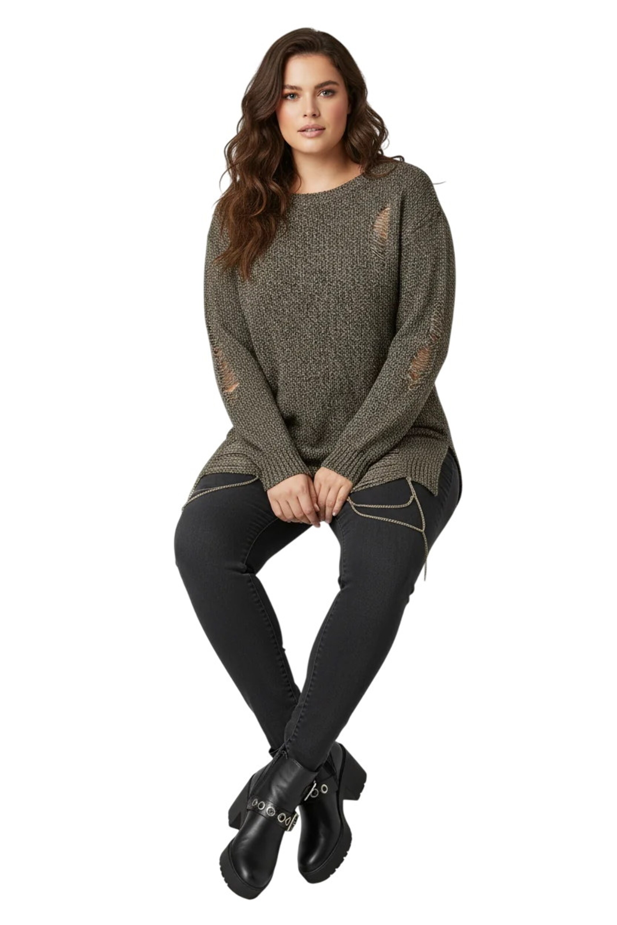 Shape Of You Sweater in Green