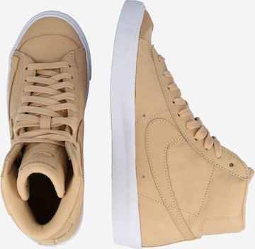 Nike Sportswear Sneaker 'BLAZER MID PRM MF' in Beige