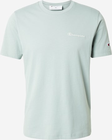 žalia Champion Authentic Athletic Apparel Marškinėliai: priekis