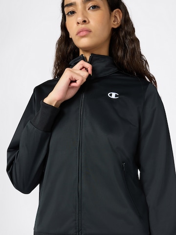 juoda Champion Authentic Athletic Apparel Treniruočių kostiumas