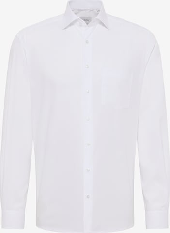 ETERNA Button Up Shirt in White: front