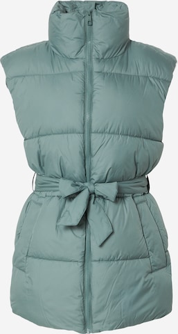 Gilet di TOM TAILOR DENIM in verde: frontale