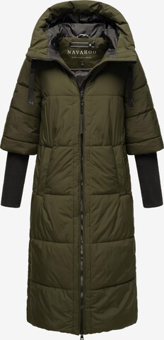 Manteau d’hiver 'Ciao Miau XIV' NAVAHOO en vert